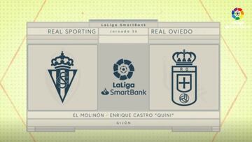 Resumen y gol del Real Sporting vs. Oviedo de LaLiga SmartBank