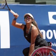 La historia de Angélica Bernal, la tenista paralímpica en Tokio