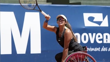 La historia de Angélica Bernal, la tenista paralímpica en Tokio
