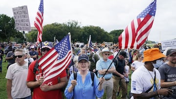 Este s&aacute;bado 18 de septiembre, cientos de manifestantes acudieron al Capitolio de los Estados Unidos en Washington D.C. exigiendo liberar a los presos.