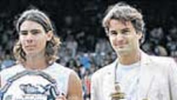 Nadal y Federer, finalistas del año 2006.