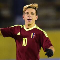 Los retos de Soteldo para 2018 que lo acercan a la U