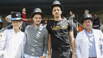 Solidaridad como punto de partida del derbi sevillano