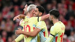 Resumen y goles del Dinamarca vs. España, jornada 5 de la Nations League