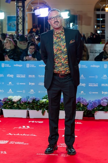 Álex O'Dogherty en la alfombra roja.