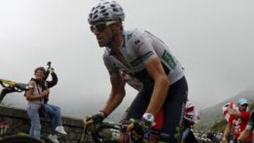 Alejandro Valverde mantiene el segundo puesto.