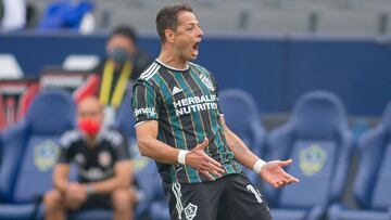 Chicharito Hernández sigue en plan grande con LA Galaxy y este sábado 15 de mayo hizo su séptimo gol del torneo con LA Galaxy ante Austin FC.