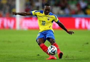 Ayov&iacute;, capit&aacute;n de la selecci&oacute;n ecuatoriana. 