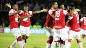 Independiente de Santa Fe super&oacute; en la final al Medell&iacute;n y se clasific&oacute; de paso a la Copa Libertadores.