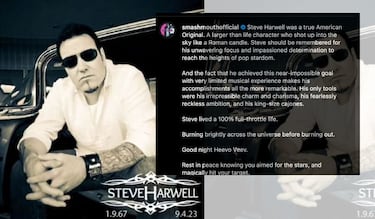 ¿Quién fue y de qué murió Steve Harwell, cantante de Smash Mouth?: qué se sabe y últimas noticias