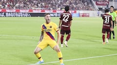 Carles P&eacute;rez, goleador ante el Vissel Kobe
 
 
 