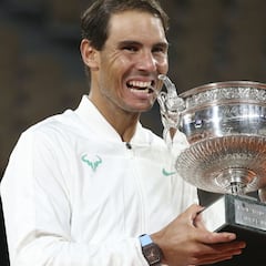 Cuántas finales de Grand Slam ha jugado Nadal, cuántas ha ganado y cuáles ha perdido