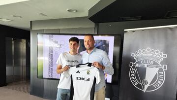 Iván Morante: “Este es el lugar idóneo, cuando me llamó el Burgos, ni me lo pensé”