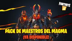 Fortnite: Pack de Maestros del Magma ya disponible; precio y contenidos