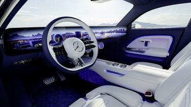 Mercedes-Benz Vision EQXX: el auto eléctrico que busca superar al Porsche Taycan