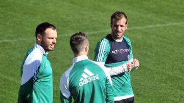 Entrenamiento  Westerman Van der Vaart