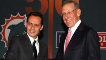 Marc Anthony y Stephen Ross.