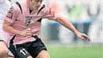 De Michele, en el Palermo.