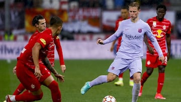 El parte de guerra de Salzburgo: De Jong, una semana KO; Gavi, un mes de baja