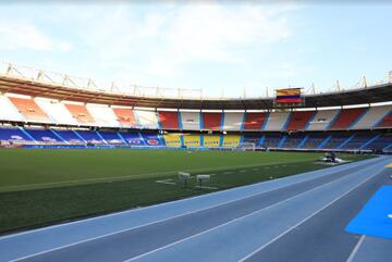 Colombia y Venezuela en el estadio Metropolitano de Barranquilla, fecha 1 de Eliminatorias a Qatar 2022