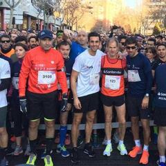 Abel Antón corrió la III Carrera Solidaria Fundación Real Madrid