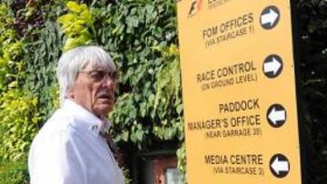 <b>UN SUEÑO. </b>Bernie quería un gran premio en la capital británica.