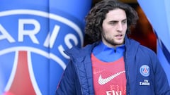 Rabiot en un partido de Ligue 1 en marzo