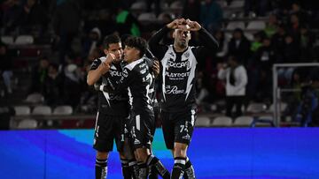 during the 5th round match between FC Juarez and Necaxa as part of the Torneo Clausura 2024 Liga BBVA MX at Olimpico Benito Juarez Stadium on February 03, 2024 in Ciudad Juarez, Chihuahua, Mexico.