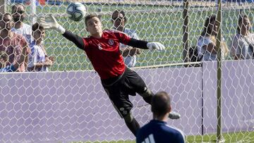 22/08/19 VALLADOLID  ENTRENAMIENTO 
 LUNIN