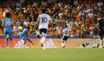 0-1. Hulk anotó el primer tanto.