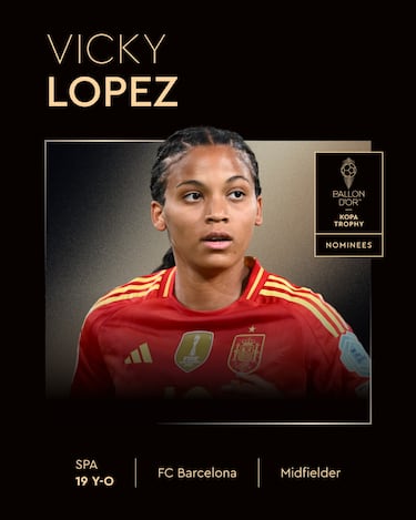 Estos son los nominados al Balón de Oro 2025