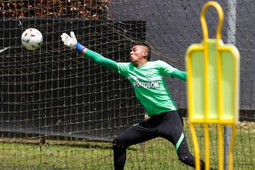 Atlético Nacional entrena de cara al partido frente a Patriotas por la Fecha 14 de la Liga BetPlay.