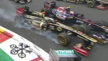 Renault respalda a Senna, que arrolló a Alguersuari