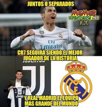 Los memes de la salida de Cristiano Ronaldo del Real Madrid