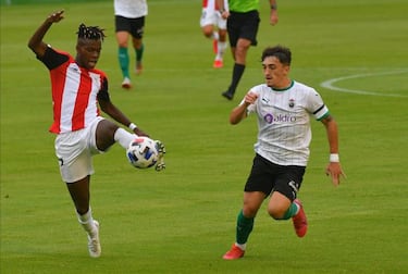 El Racing se reencontró consigo mismo ante el Bilbao Athletic