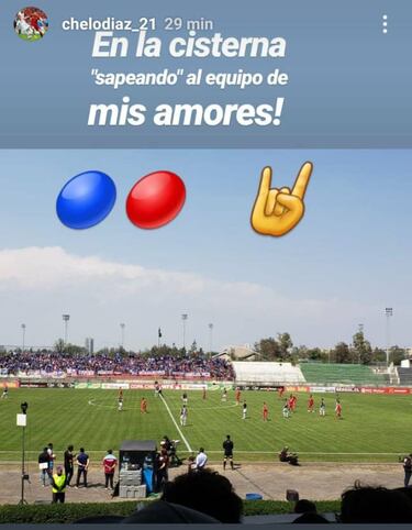 "Sapeando", la especial visita de Marcelo Díaz a la U en la Copa