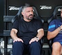 Gattuso: “Yo no soy el director deportivo del equipo, soy el entrenador”
