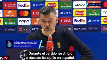 Sérgio Conceição: “Arteta insultó a mi familia”