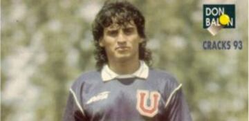 En 1993, tras volver de Suiza tras su paso por el Saint Gallen, recala en Universidad de Chile. Con los azules, marca dos goles en 39 partidos disputados.