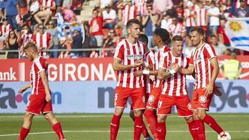 El Girona se reencuentra con Stuani y la victoria