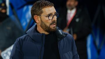 José Bordalás durante el partido contra el Getafe.