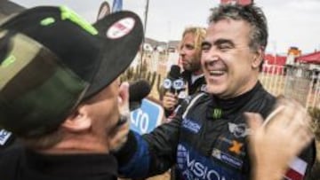 Garafulic, el chileno que pilota un Mini.