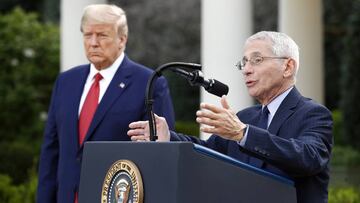 En entrevista para CNN, el epidemiólogo de la Casa Blanca, Anthony Fauci, calculó que USA podría llegar un millón de personas contagiadas y 200 mil muertes.