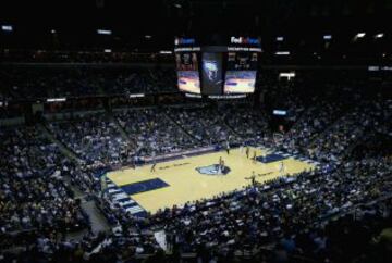 El FedExForum, feudo de los Grizzlies.