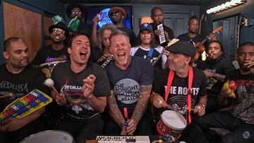 Metallica con Jimmy Fallon