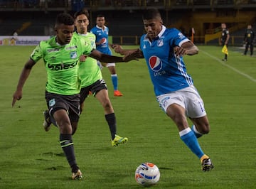 En imágenes la goleada de Millonarios al Deportivo Cali