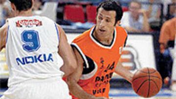 <b>ESTRELLA.</B> Rigaudeau (Le Roi) ha entrado con buen pie en el Pamesa.