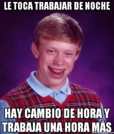 Los memes más graciosos sobre el cambio de hora