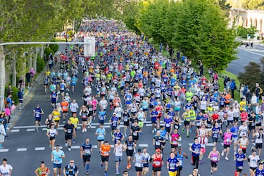 Participantes durante la Zurich Rock ‘n’ Roll Running Series.