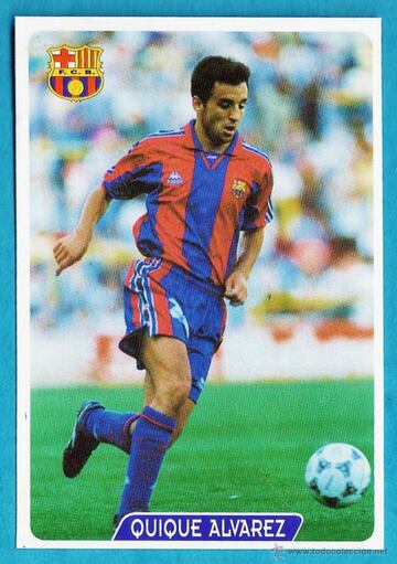 Jug¨® con el Barcelona la temporada 95/96